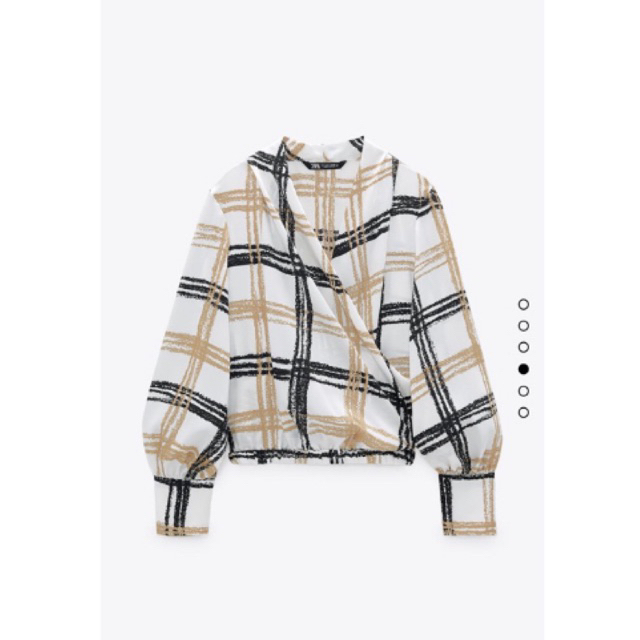 Zara Sale - Wrap Shirt