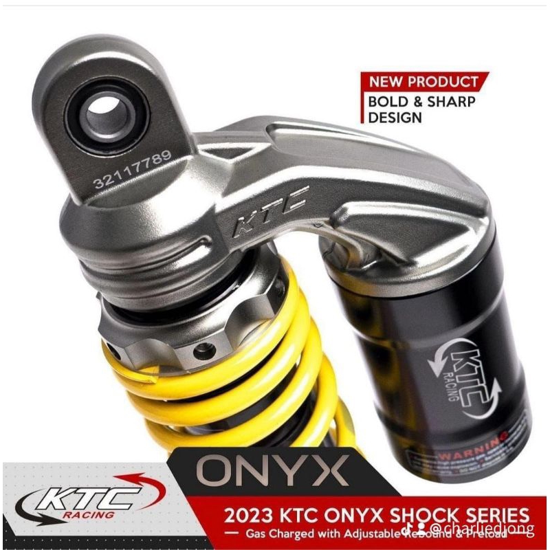 shock ktc racing onix original ukuran 280/320/340mm rxking fizr blade suprax125 tiger revo jupiter z vega shogun smash supra fit