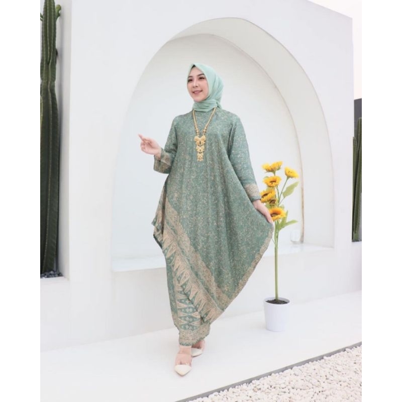 STELAN ROK VISCOS SUTERA BATIK PREMIUM // SETELAN ROK BATIK VISCOSE WANITA // BAJU BATIK WANITA