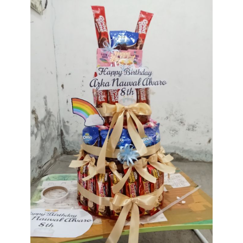 

Snack tower Snack ultah kue snack