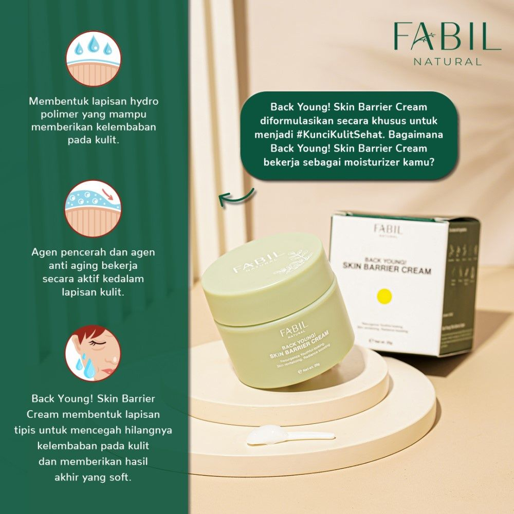 FABIL NATURAL BACK YOUNG SKIN BARRIER CREAM 25GR