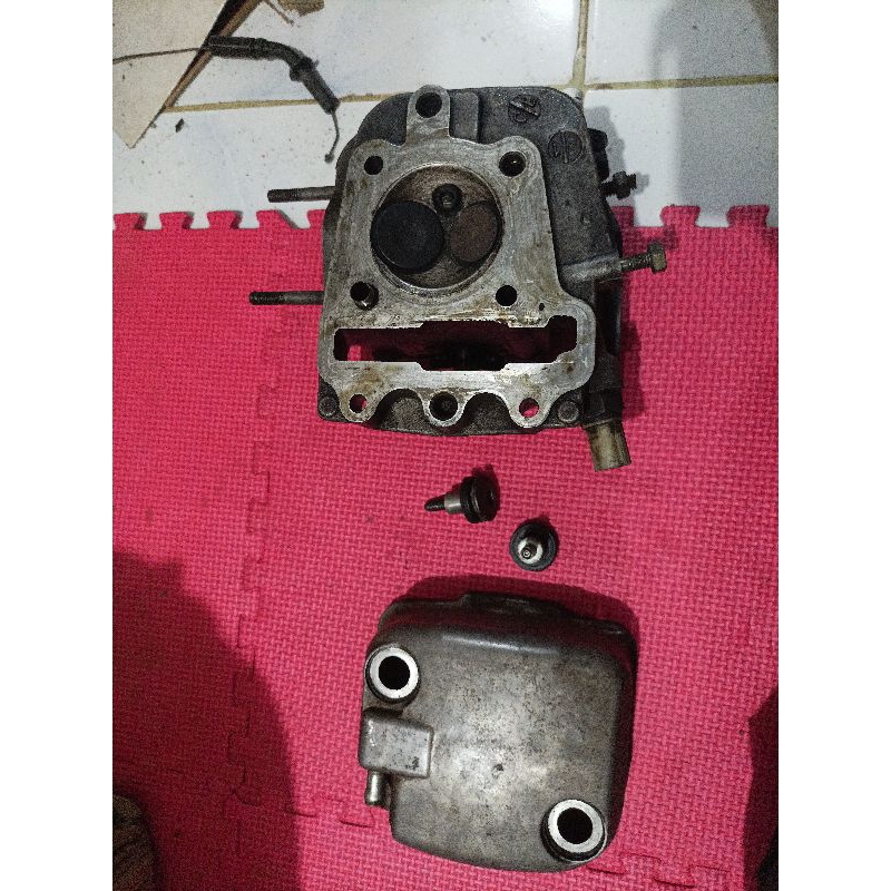 head cylinder silinder het heat bukan blok tapi kop mesin standar porting cocok untuk boreup tuneup 