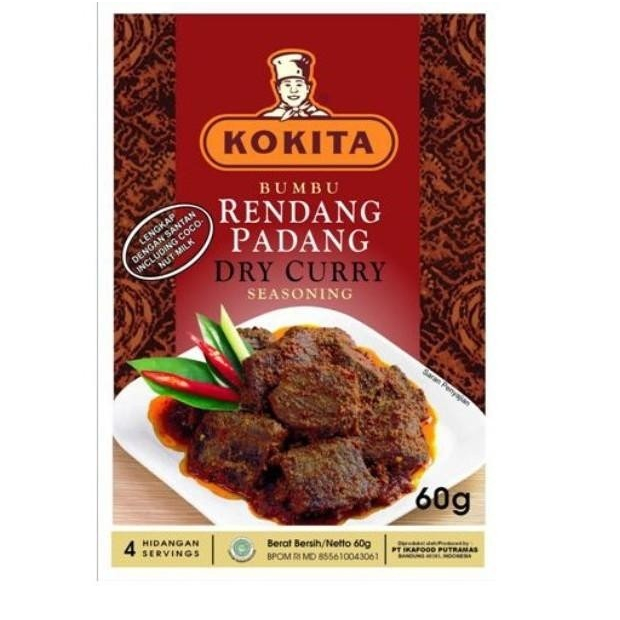 

Kokita Bumbu Rendang Padang Dry Curry 60gr