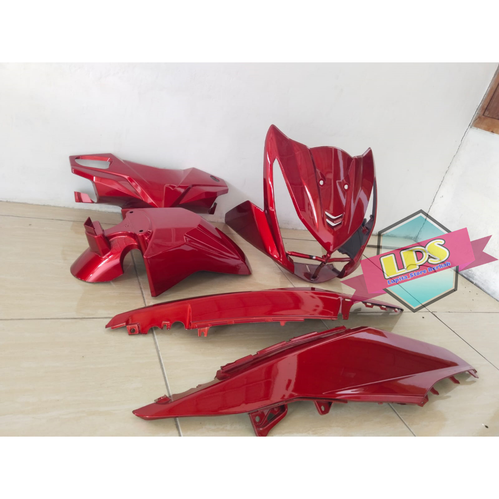 Body Halus Beat FI Stater Kasar Th. 2013-2015 Warna Merah Termurah