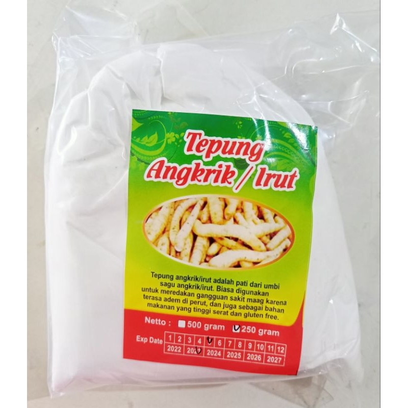 

TEPUNG IRUT/ANGKRIK 250 GRAM