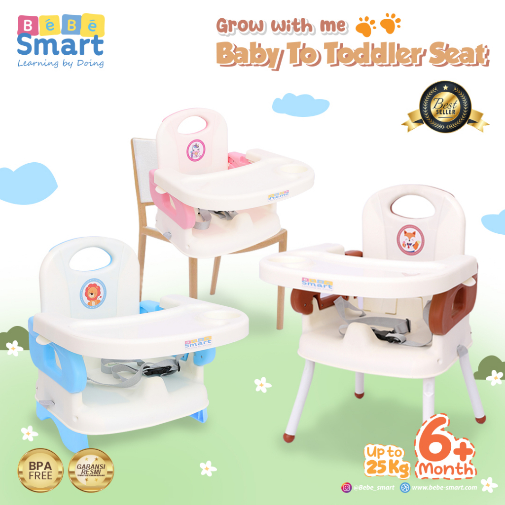 Kursi makan Bebe smart Baby to toddler Booster seat