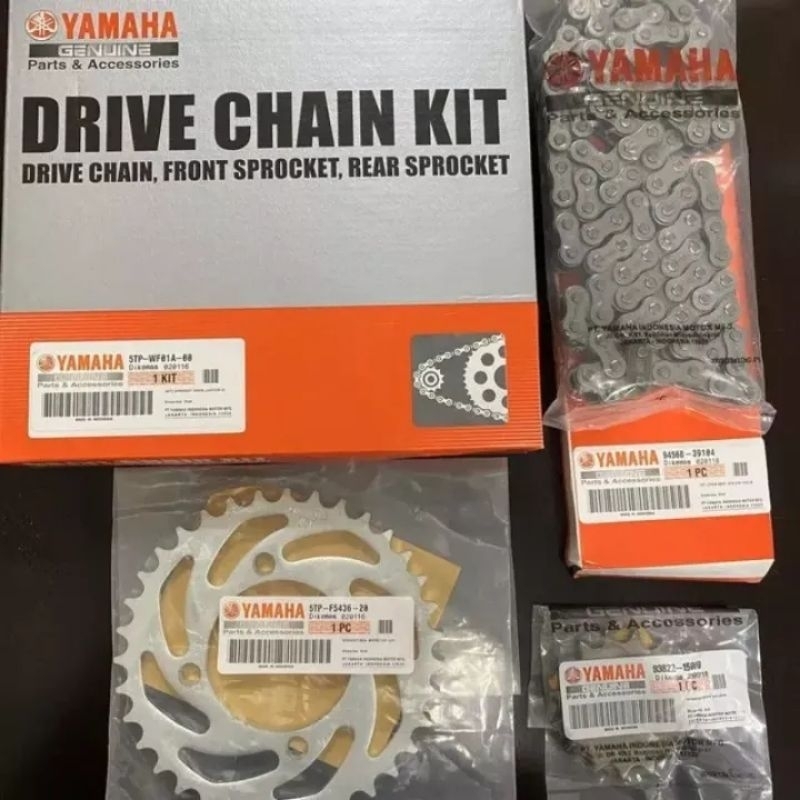 GIR SET GEAR SET YAMAHA JUPITER Z JUPITER Z BURHAN F1ZR CRYPTON VEGA R NEW
