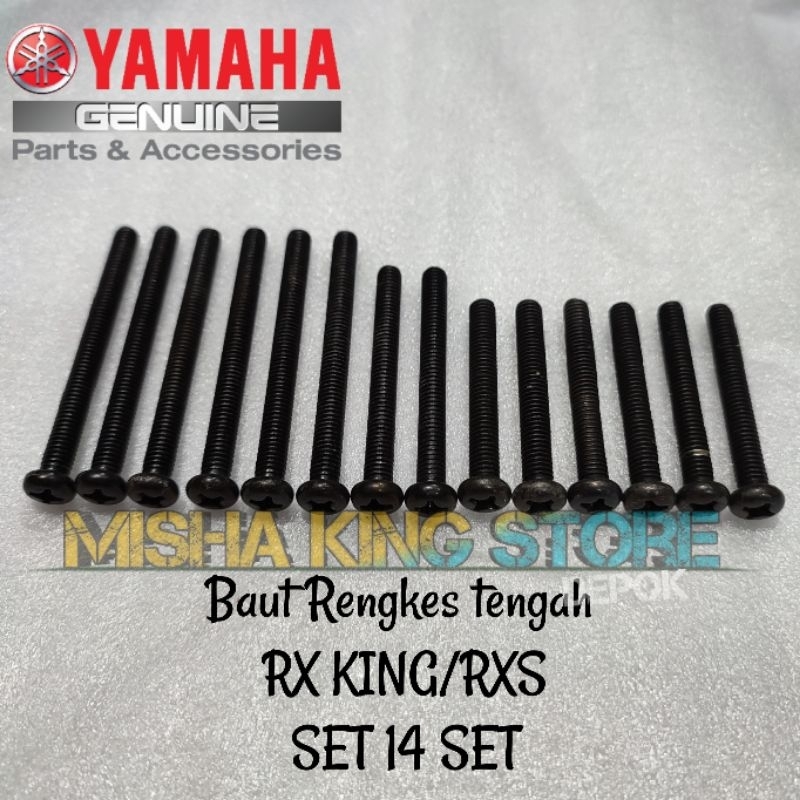 Baut crankcase krengkes bagian dalam Rx king Rxking Rxk 1 set