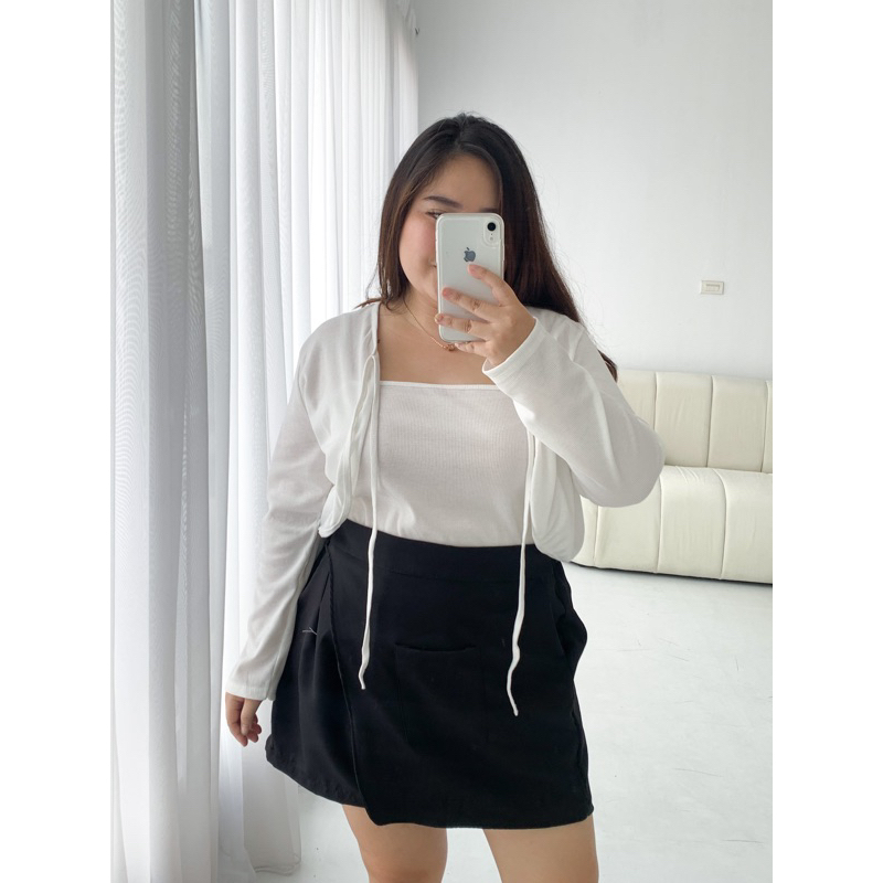 [ LittleBigCloth ] Lenka Skort // Bigsize Skort Wanita