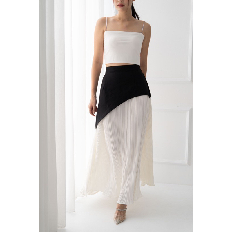 IWEARGRACIE - LEIA PLEATS SKIRT / ROK HIGHWAIST / ROK PLEATS / ROK WANITA