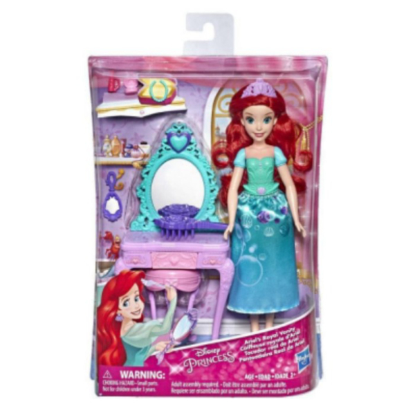 

Unik Mainan Boneka Barbie Disney Princess Ariel's Royal Vanity Murah