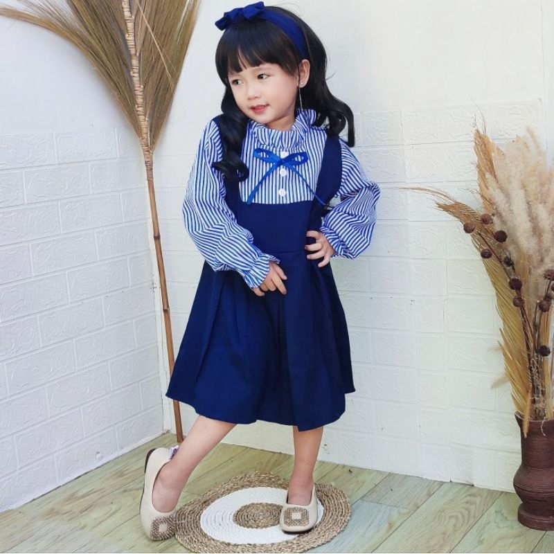 DRESS ANAK PEREMPUAN TERBARU HANNA DRESS/1-5TAHUN