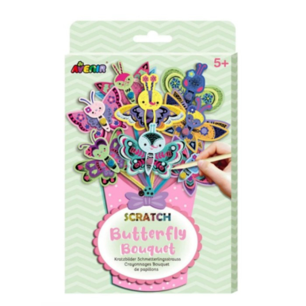 

Jual AVENIR Scratch Bouquet Mainan Kerajinan Gambar Tangan Anak - Butterfly Limited
