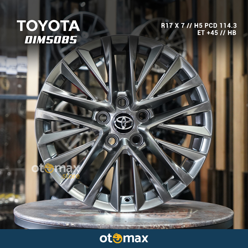 Velg Mobil Toyota Harrier DIM5085 Ring 17 Hyper Black