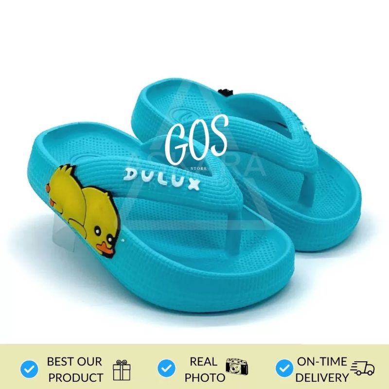 Sandal Anak Fuji uk 24-35 / Sandal Motif Bebek / Sandal Anak