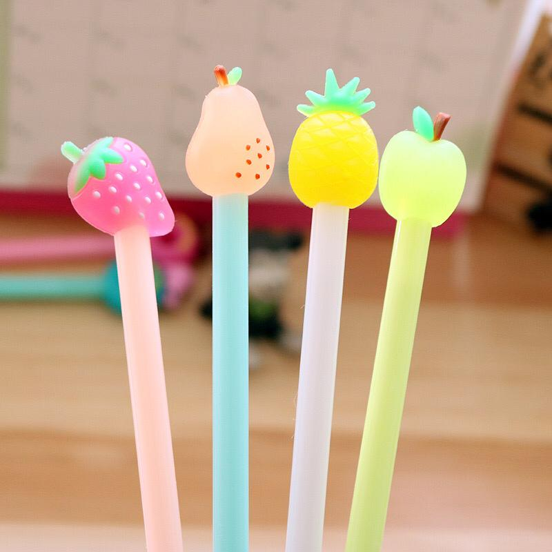 

Pena Gel model Fruit Buah #ST040 / Pulpen Karakter Buah / Bolpen Cute Import Nanas Apel Strawberry Pear
