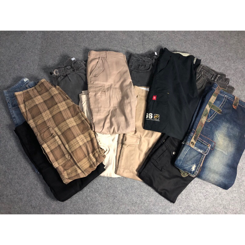 cargo pants, corduroy pants & jeans second