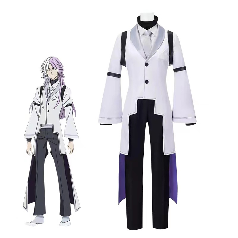 Bungo Stray Dog Season 4 cos Little Manager Sigma cosplay costume Sigma cosplay Set and wig