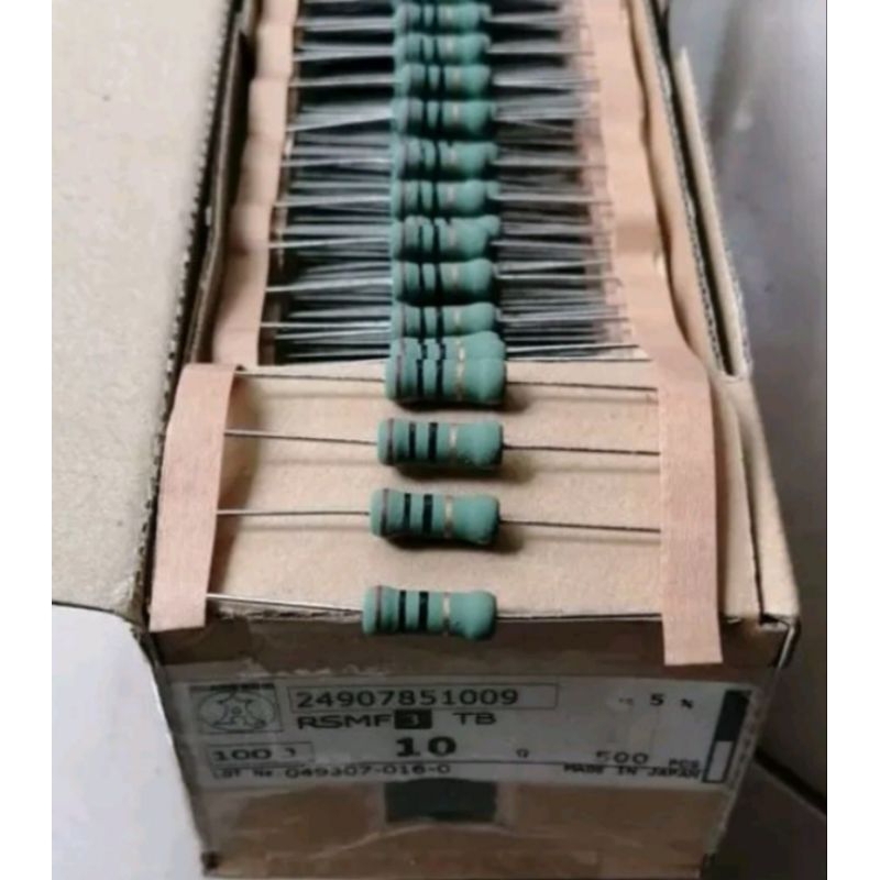 1biji RESISTOR 10R, 3 WATT ,AKANE, japan