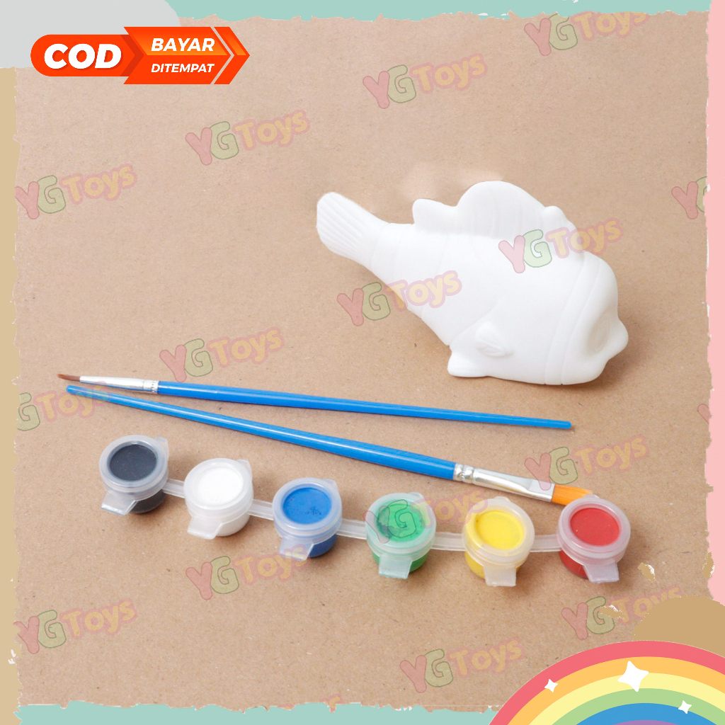 YGtoys Mainan Edukasi Mewarnai Nemo Painting Kit Set Melukis Mewarnai Ikan Nemo Mainan Seni dan Kerajinan