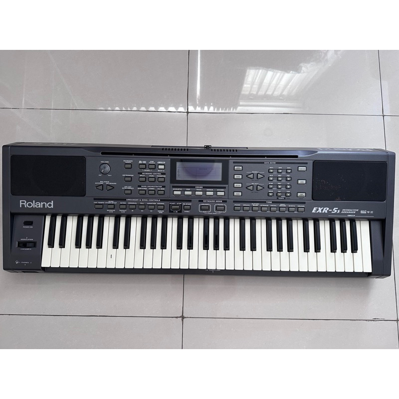 (SECOND) KEYBOARD ROLAND EXR-5s + packing kayu