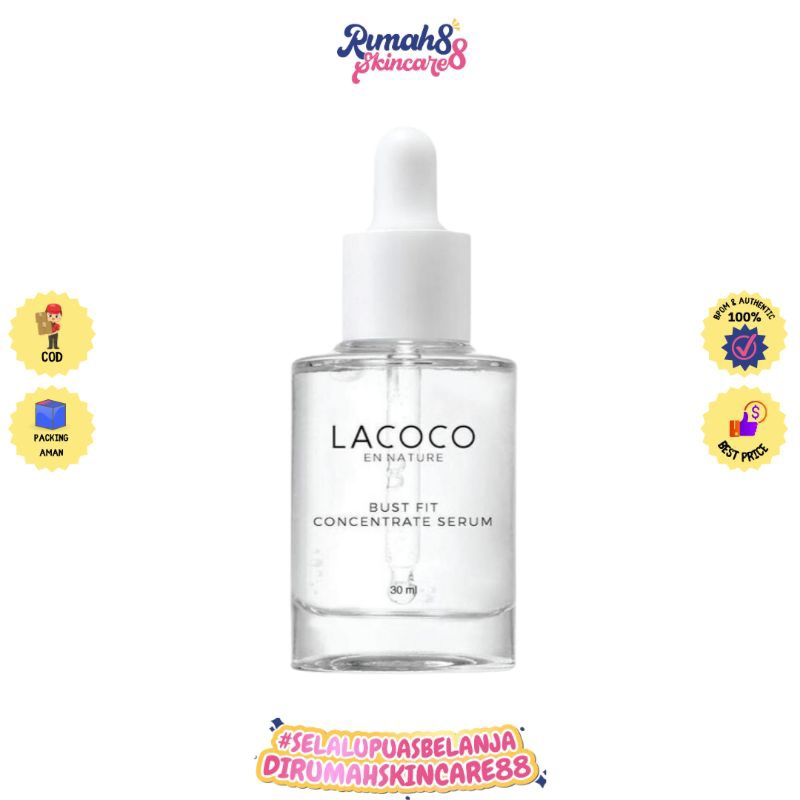 LACOCO Bust Fit Concentrate Serum [30ml] /Pembesar Payudara/Pengencang Payudara BPOM/Serum Payudara