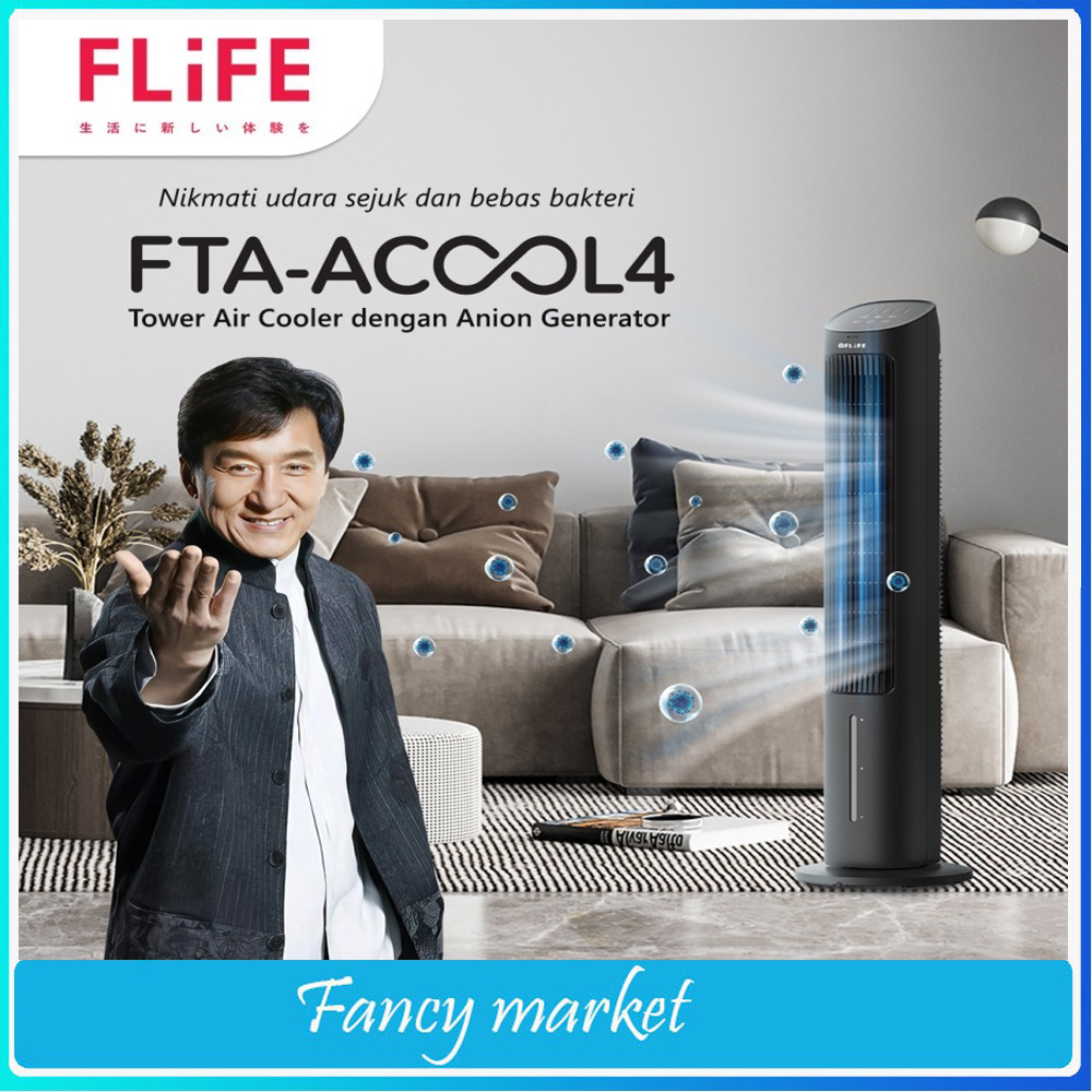 FLIFE Tower Air Cooler /GREE Tower Fan Air Cooler Gree GTA-ACOOL 4 - Penyejuk Udara 50 WATT