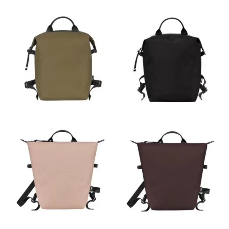 (Jakarta spot) LC original new ENERGY black backpack environmental protection thick nylon casual bag
