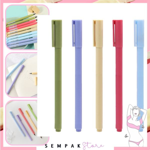 SS Pensil Eternal Tanpa Isi Warna Macaroon Pensil Abadi Tak Bisa Habis Graphite Pencil Like Pen Untuk Sketsa Lukis Art Tidak Perlu Diasah Warna-Warni Lucu Murah