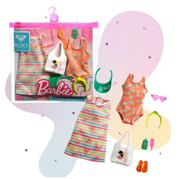 

Unik Baju Barbie Story Telling Roxy Fashion Pack - Baju Pantai Diskon