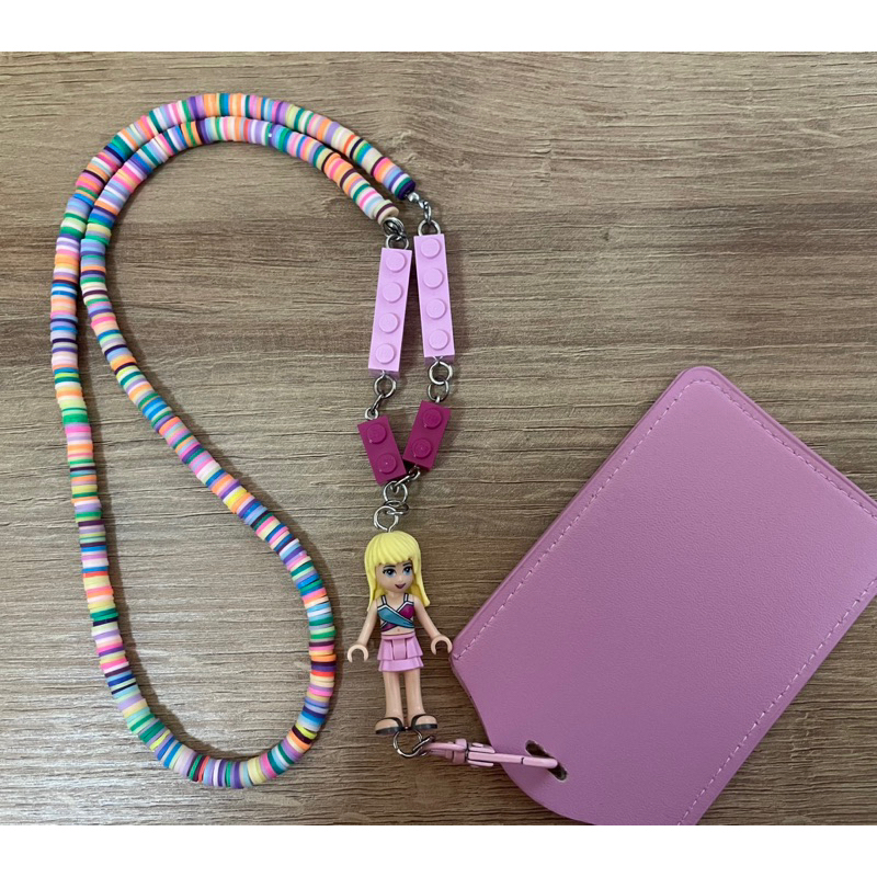 

lanyard + id case Custom Minifigure