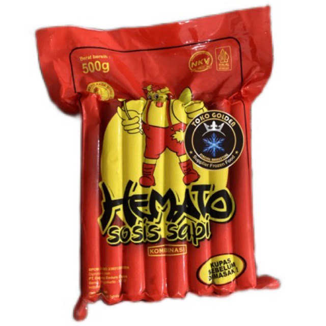 

hemato sosis sapi long 500gr 20s