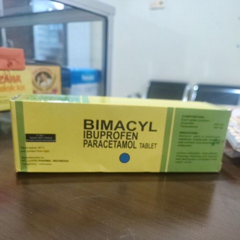 BIMACYL 100KAPLET | OBAT ANTI SAKIT
