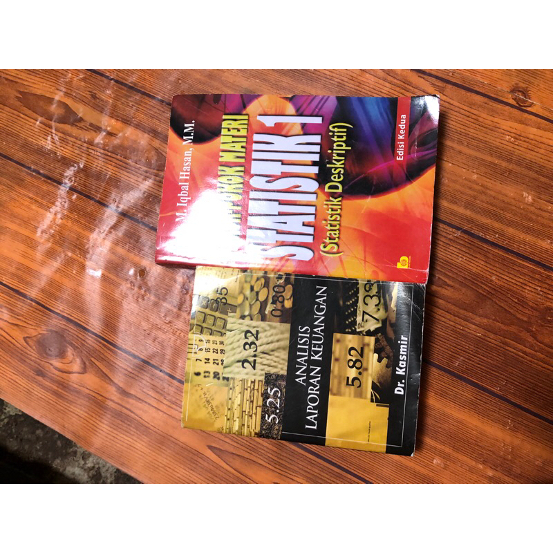 

analisis laporan keuangan dr kasmir dan buku statistik 1