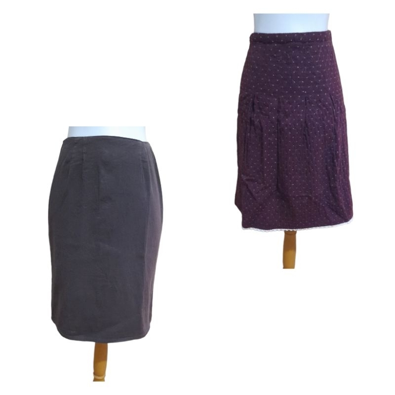 Preloved Rok Wanita Vertical Club & Et Cetera 