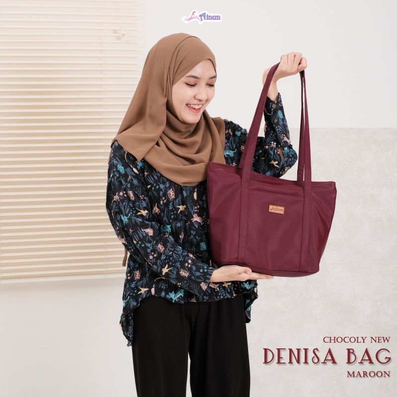 TOTEBAG DENISA BAHAN CHOCOLY ANTI AIR PREMIUM