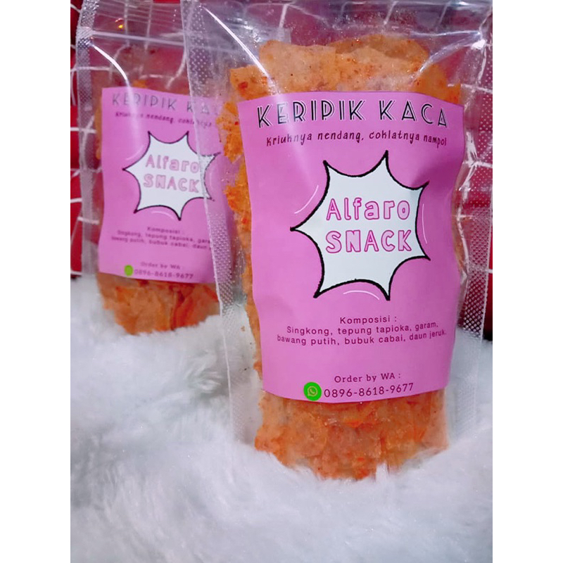 

Keripik Kaca / Keripik Beling 75 gr || ALFARO SNACK