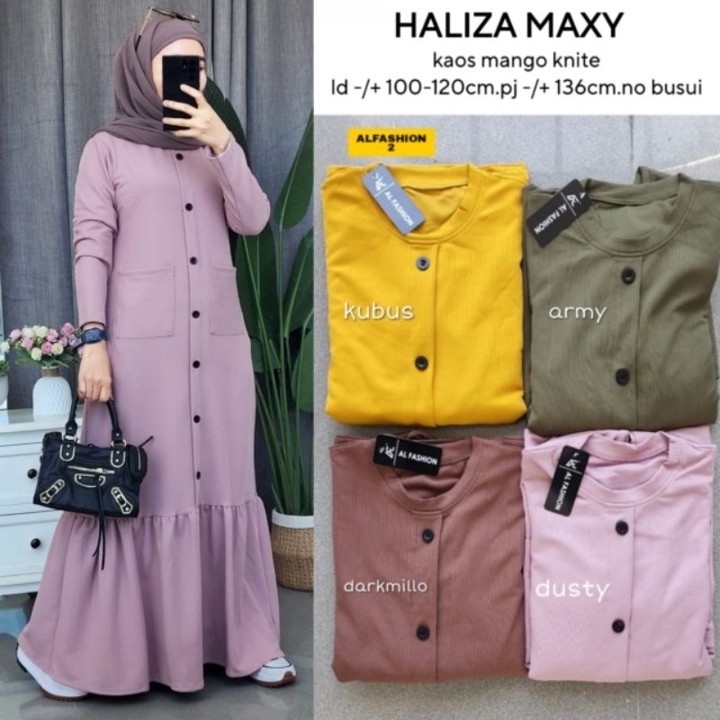 HALIZA MAXY DRESS ORI BY ALFASHION