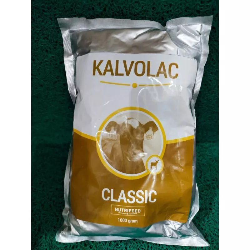 

Kalvolac Classic 1kg Susu Ternak Replacer Susu Kolostrum Pedet Cempe/Susu Khusus Untuk Hewan Ternak