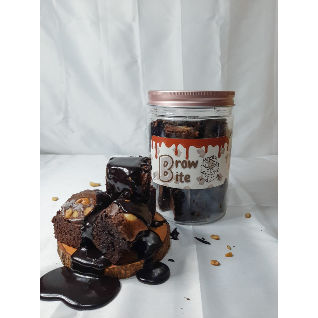 

Brownies Bite Super Nyoklat By Gerai Setyo Cookies