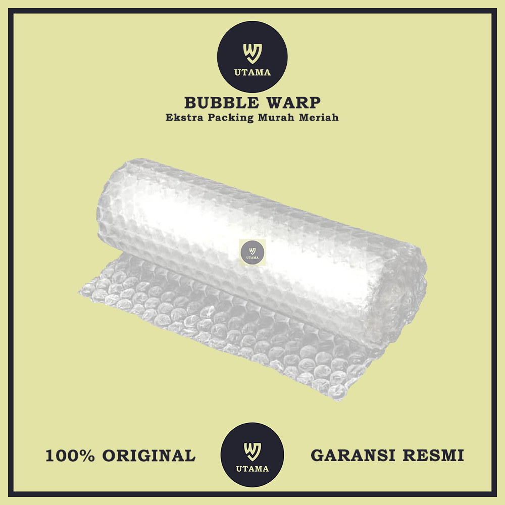 

BUBBLE WARP Untuk Ekstra Packing Produk WARAS JAYA UTAMA