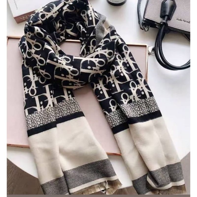 COD SYAL &amp; SCARF IMPORT WINTER KASMIR CH0127 SLENDANG