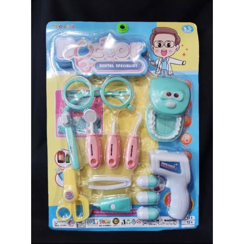 [YZ3] Mainan Anak Doctor Dental Specialist Dentist - Mainan Pretend Play Dokter Gigi Set YZ 3 / YZ 4