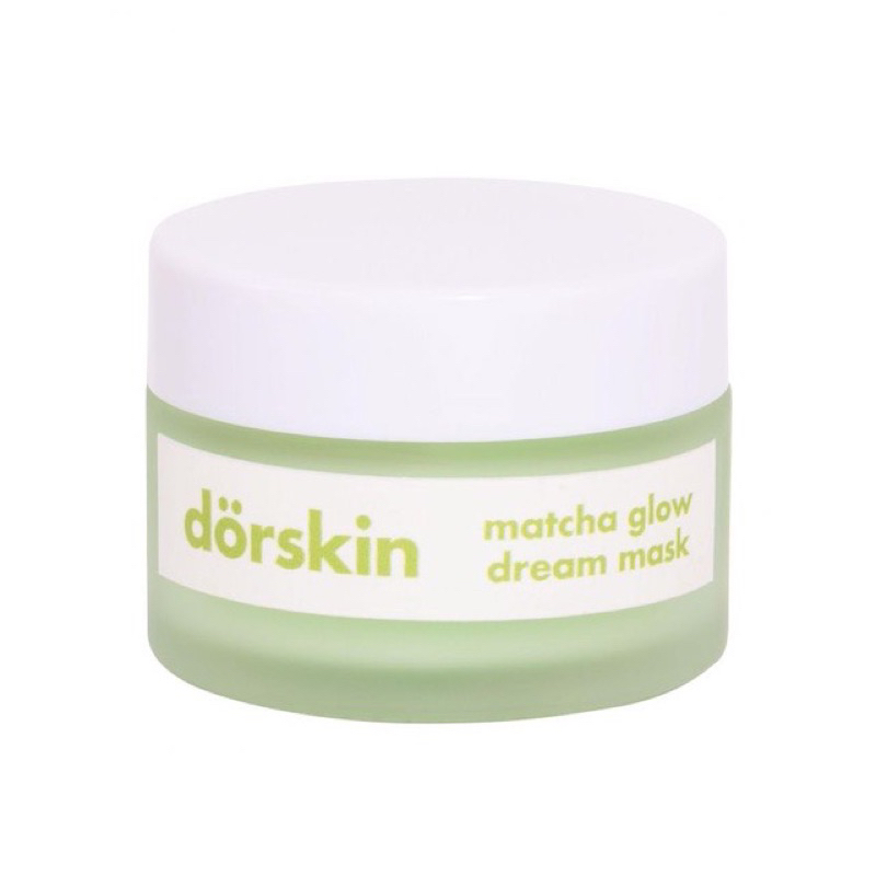 Dorskin Moisturizer Matcha Glow Dream Sleeping Mask Brightening Masker