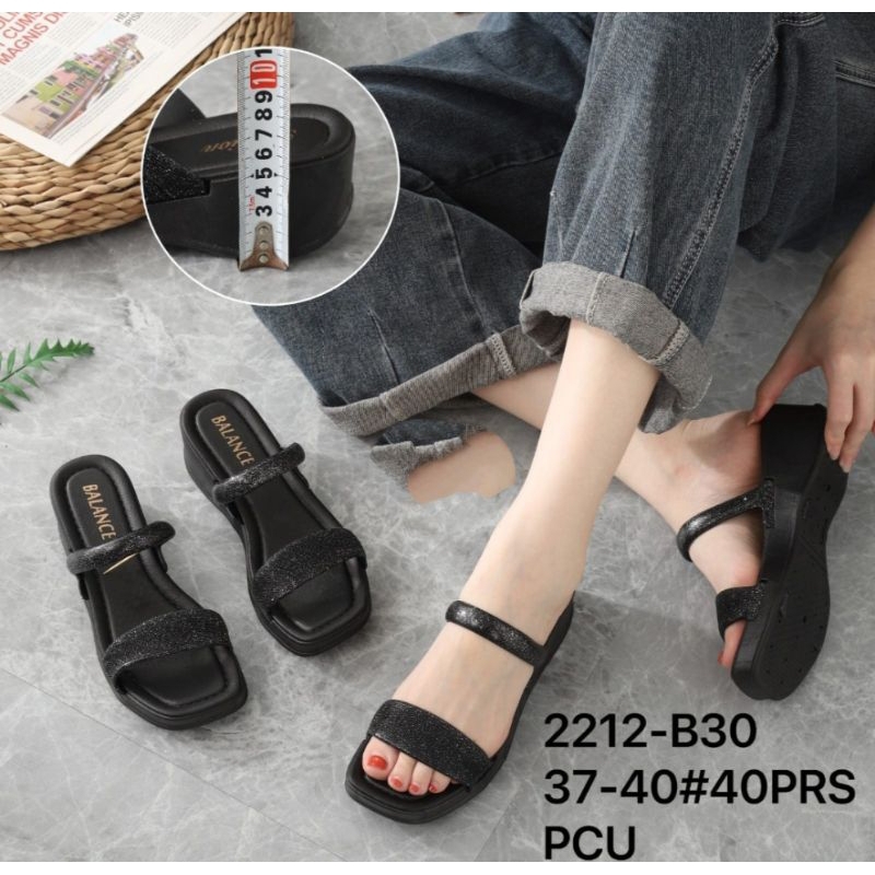 Sandal Wedges Jelly Strap Blink Balance 2212-29