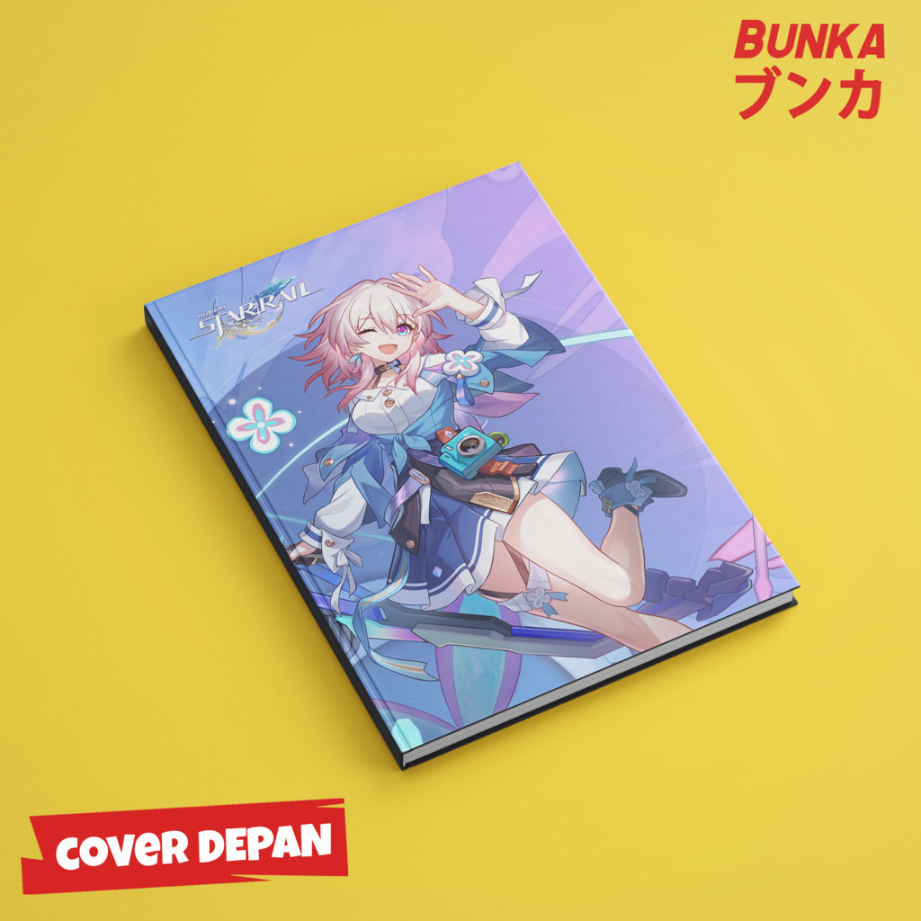 

Note Book Game Honkai Star Rail March 7th Hardcover A5 Buku Tulis Catatan Notes Agenda Planner Jurnal vintage buku catatan story book kado anniversary valentine cowok cewek murah