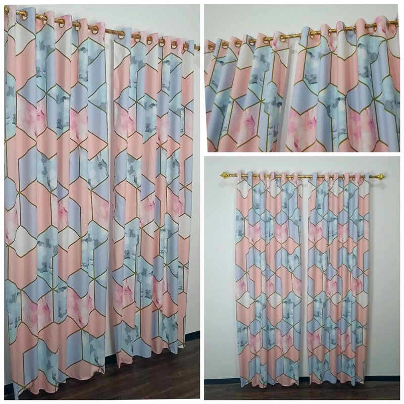 [ PINTU DAN JENDELA ] GORDEN SMOKRING MOTIF MINIMALIS MARBLE PINK