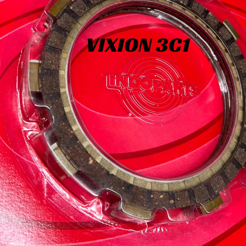 Kampas Kopling Set Vixion Old Kode 3C1-16320 Ori Merk Indoparts