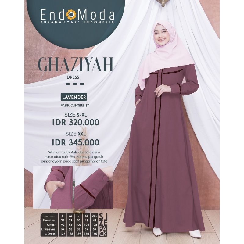 ENDOMODA GAMIS GHAZIYAH CASUAL &amp; ELEGAN