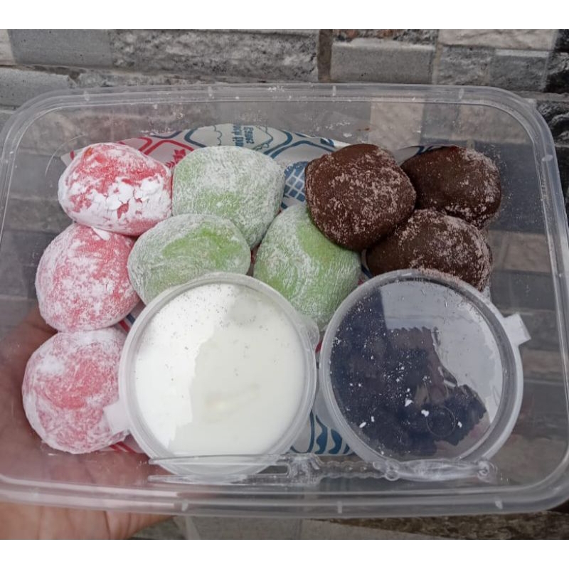 

Mochi Bites Premium / Mochi cocol / Mochi viral isi 10 polos tanpa isian
